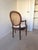 Caned Medallion Armchair, 1950s For Sale - Image 6 of 8