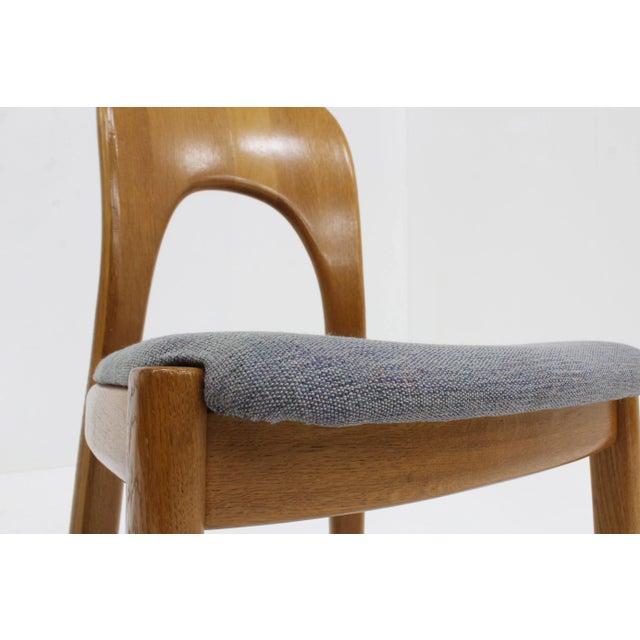Wood Vintage Danish Dining Chairs by Niels Koefoed for Koefoeds Hornslet, 1960s, Set of 2 For Sale - Image 7 of 9