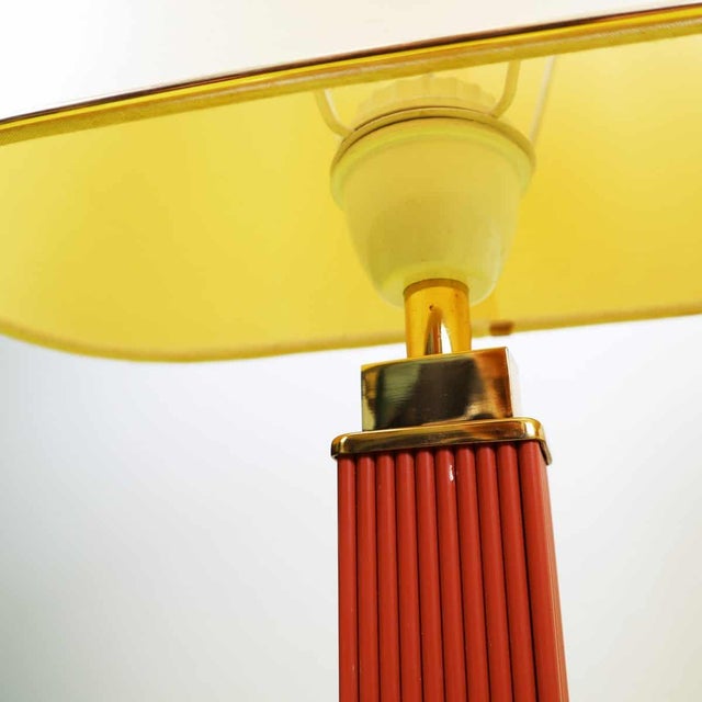 Vintage Metal Table Lamps, Set of 2 For Sale - Image 5 of 12