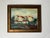 Impressionist 70's Vintage Mediterranean - Village Impressionist Oil Painting, Framed For Sale - Image 3 of 11