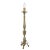 Antique Gilt Brass Lamp Holder Candelabrum, 1700s For Sale - Image 9 of 9