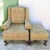 Timeless Luxury: Bespoke Taylor King Wingback Armchair & Matching Ottoman Set For Sale - Image 12 of 12