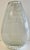 White Lace Pattern Glass Vase For Sale - Image 4 of 11