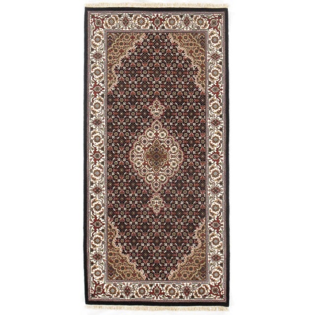Pasargad N Y Tabriz Mahi Design Silk & Wool Rug - 2'5" X 4'11" For Sale - Image 4 of 4