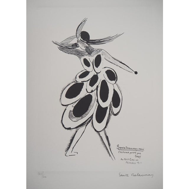After Sonia Delaunay, Abstract Composition, 1994, Lithograph, Set of 4 For Sale - Image 17 of 18