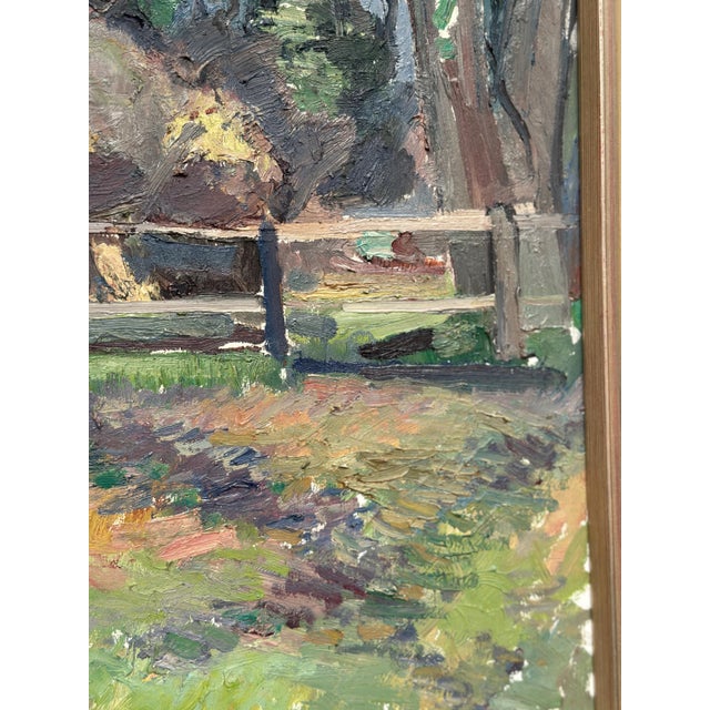Bengt Crantz, Layered Landscape, 1950s, Oil on Panel, Framed For Sale - Image 5 of 18