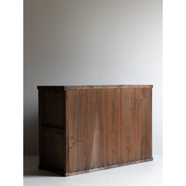 Japanese Antique Tansu Cabinet Sideboard / Wabi-Sabi / Taishō–Shōwa 1910-40s For Sale - Image 17 of 17