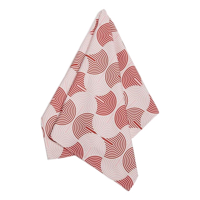Slinky Rosso in Cotton Dishtowel For Sale