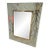 Vintage Italian Painted Glass Picture Frame With Gilt Botanical Motif, 1950s For Sale