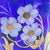 Bohemian Czech Hand-Blown Cobalt Blue Enamel & Fire-Gilt Cabinet Vase 8" For Sale - Image 14 of 17