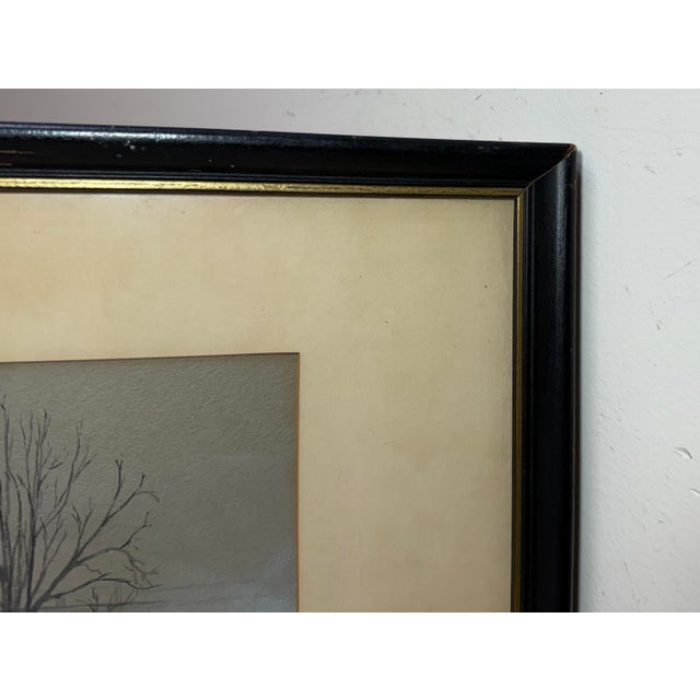 Paint Vintage Original 1963 Mary Jo Waters JFK Presidential Funeral Acrylic Painting For Sale - Image 7 of 13