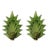 Floral Murano Glass Wall Sconces in Green, 2000, Set of 2 For Sale - Image 14 of 14