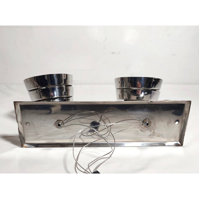 1970s Metal Wall Sconce, Spain, 1970s For Sale - Image 5 of 15