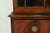 Baker Furniture Style Georgian Flame Mahogany Breakfront Bookcase Cabinet With Drop Front Secretary Desk For Sale - Image 10 of 16