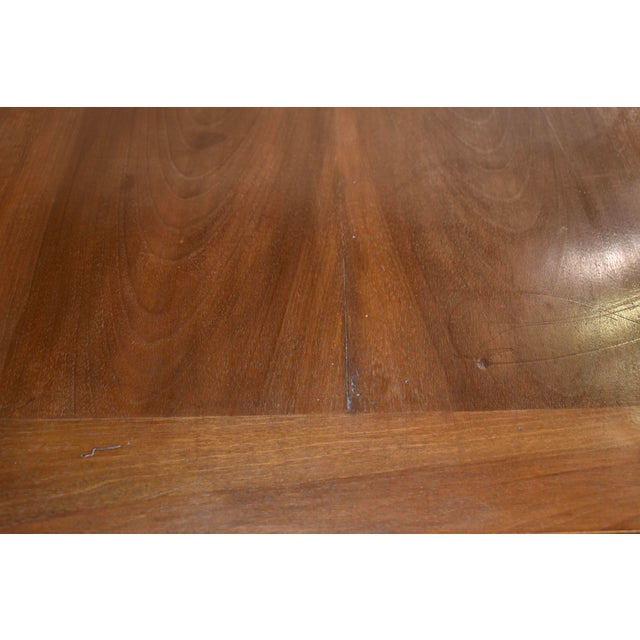 19th Century French Walnut Inlaid Desk For Sale - Image 11 of 12
