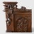 An Antique Medieval Carved Bench Seat with storage. Solid oak and carved with foliage, acorns ,and Acanthus leaves. The...
