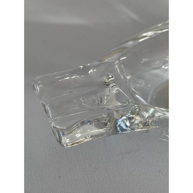 Glass 1960's French Glass Dove Ashtray For Sale - Image 7 of 10