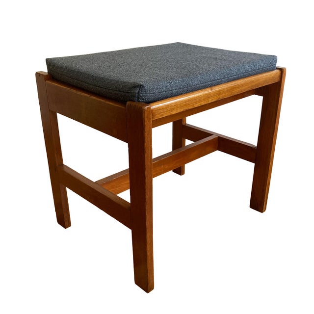 Vintage Scandinavian Style Stool from Krásná Jizba, 1970s For Sale - Image 14 of 14