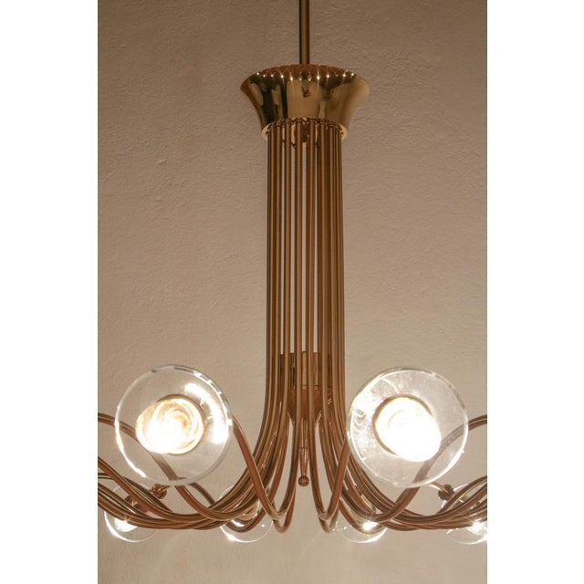 Italian Chandelier by Angelo Lelii for Artluce, 1950 For Sale - Image 11 of 18