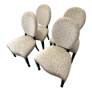 Boston Dining Side Chairs (Set of 4) by Hickory Chair For Sale