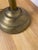 Vintage 1950s Brass Bankers Desk Lamp Base For Sale - Image 4 of 7
