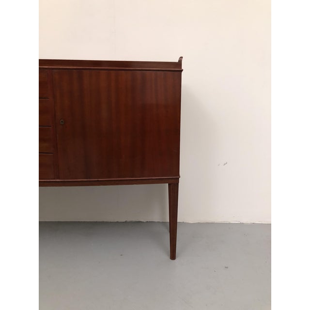 Mahogany Sideboard from Valzania, 1950s For Sale - Image 4 of 9