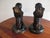 19th Century English Carved Wooden Griffins on Stands, a Pair For Sale - Image 4 of 15