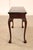 Stickley Chippendale Style Marble Top Mahogany Sofa Table Console For Sale - Image 16 of 18