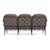 Brown Jordan Brown Jordan Calcutta Sofa, Textured Pewter frame with Fusion Taupe fabric For Sale - Image 4 of 11