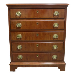 Drexel Heritage Yorkshire Collection Solid Yew Dresser For Sale