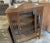 Mid 20th Century Walnut China Cabinet W/ One Drawer For Sale - Image 4 of 11