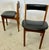 Wood Vintage Mid-Century Teak Dining Chairs Four in the Style of Tom Robertson for McIntosh For Sale - Image 7 of 8