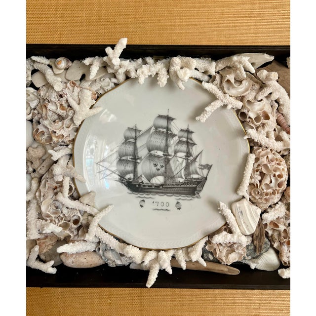2020s Mariner’s Reliquary — Rörstrand Porcelain Ship Assemblage For Sale - Image 5 of 5