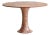 Italian Pink + Red Marble Pedestal Dining or Center Table, 1970s For Sale