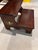 Queen Anne 1990s Queen Cherry 4 Poster Rice Headboard /Frame With Stool For Sale - Image 3 of 9