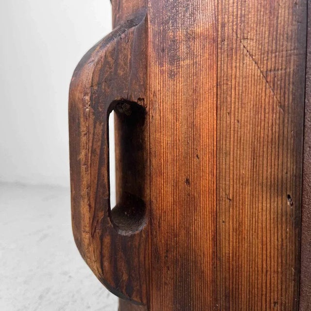 Antique Meiji Handmade Rice Measure Buckets, Japan, Set of 2 For Sale - Image 9 of 12