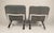 Dark Gray 1970s Pair of Vintage Modern Barcelona Style Slipper Lounge Chairs - 2 Pieces For Sale - Image 8 of 12