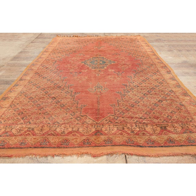 Vintage Taznakht Moroccan Rug, 05'04 X 09'08 For Sale - Image 9 of 10