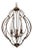 Mediterranean Whitney Iron Chandelier For Sale
