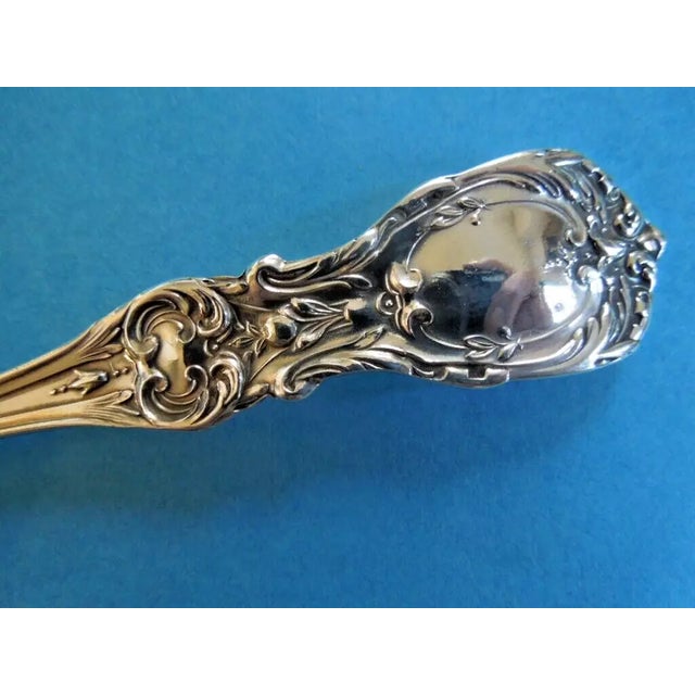 Art Deco Reed and & Barton Burgundy Sterling Silver Entrée Tomato Server - No Mono For Sale - Image 3 of 6