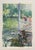 1993 Karen Lawrence Swan Lake Watercolor For Sale - Image 4 of 6