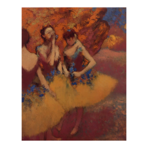 Edgar Degas Three Dancers in Yellow Skirts Limited Edition