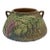Roseville Wisteria Blue Matte Art Pottery Two-Handled Vase, 1930s For Sale