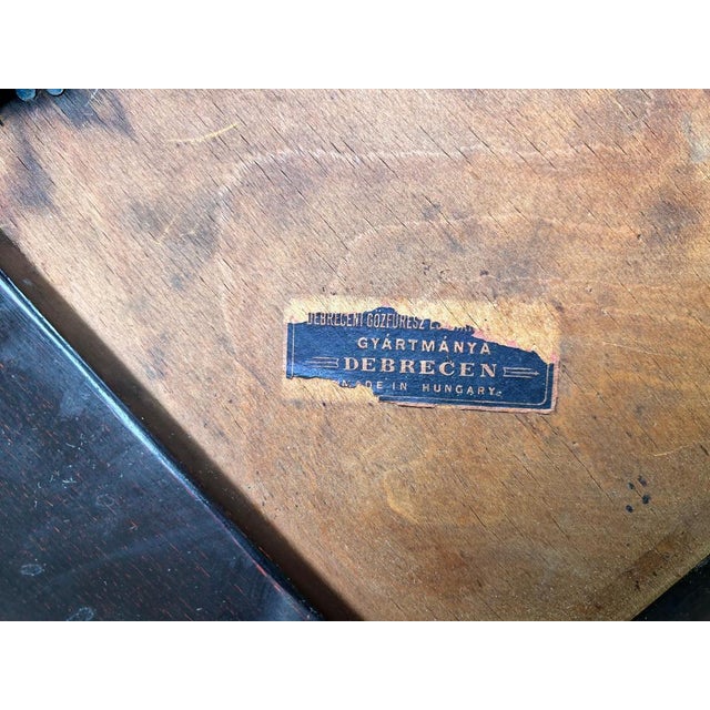 Brown Bentwood Plant Stand from Thonet, 1920s For Sale - Image 8 of 9