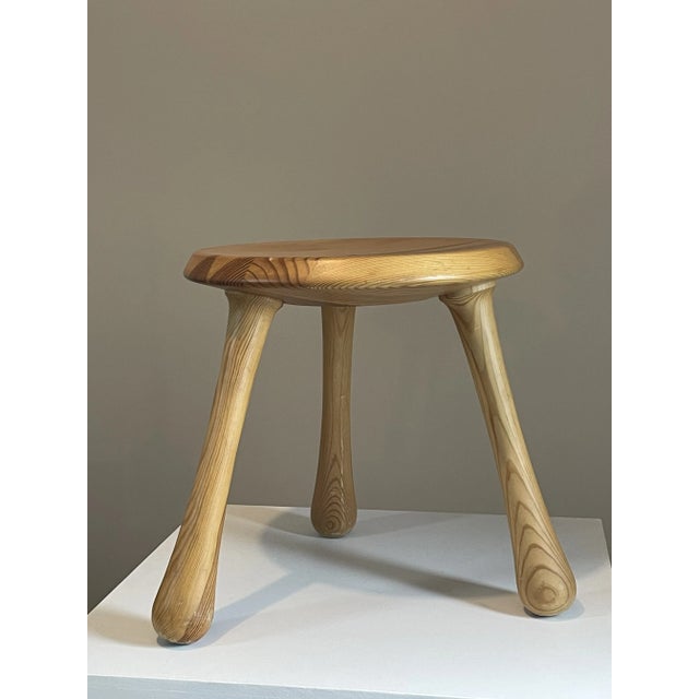 Wood Stool by Ingvar Kamprad for Habitat, Sweden, 2004 For Sale - Image 7 of 8