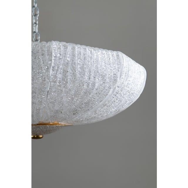 1980s Murano Glass Hanging Lamp from Barovier & Toso, 1980s For Sale - Image 5 of 11