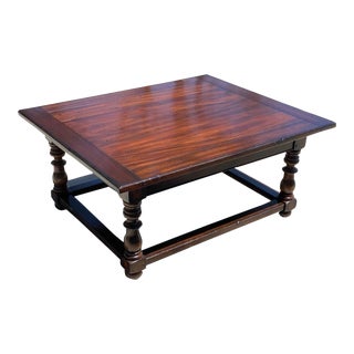 Ralph Lauren Ralph Lauren for Henredon Rustic Country Wood Coffee Table For Sale