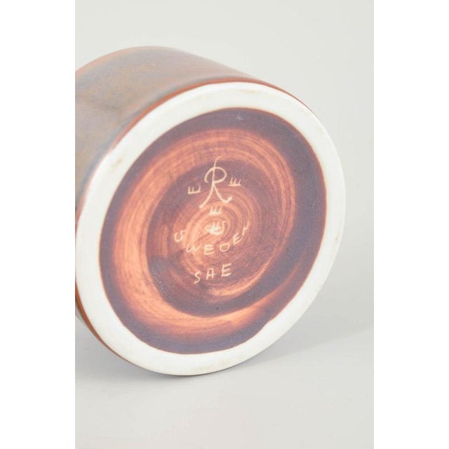 Carl-Harry Stålhane Ceramic Vase with Slender Neck by Carl-Harry Stålhane for Rörstrand, 20th Century For Sale - Image 4 of 5