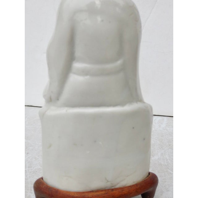 Antique Dehua Porcelain Blanc De Chine Wenchang Circa 18th For Sale - Image 4 of 11