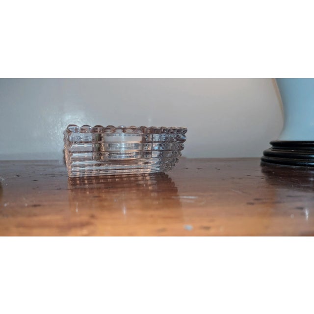 Contemporary Handsomely Elegant Cut Crystal Vide Poche, Ash Tray For Sale - Image 3 of 7